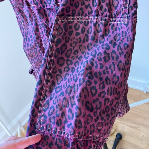 Adaptation Post LA Leopard Cotton Utility Jacket, Size XS, Never Worn - Picture 8 of 12